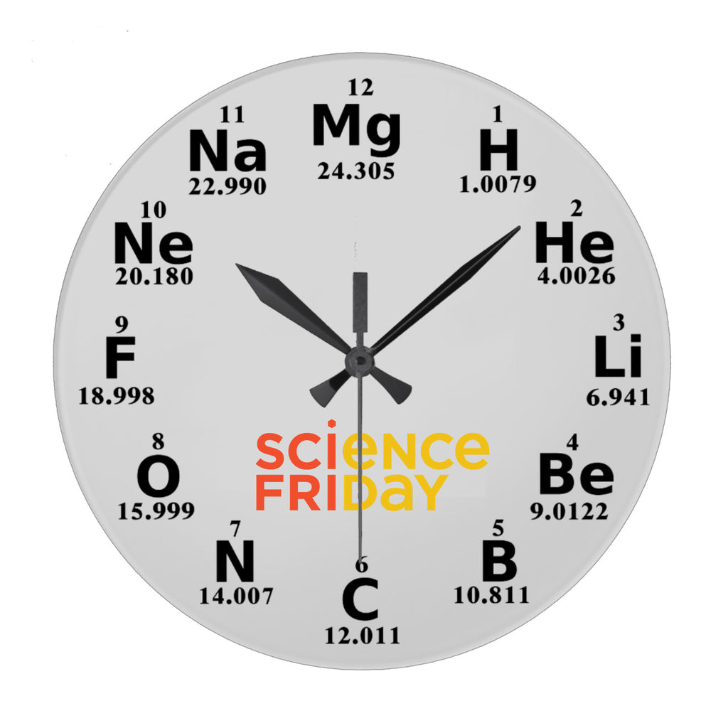 Science Friday Periodic Wall Clock
